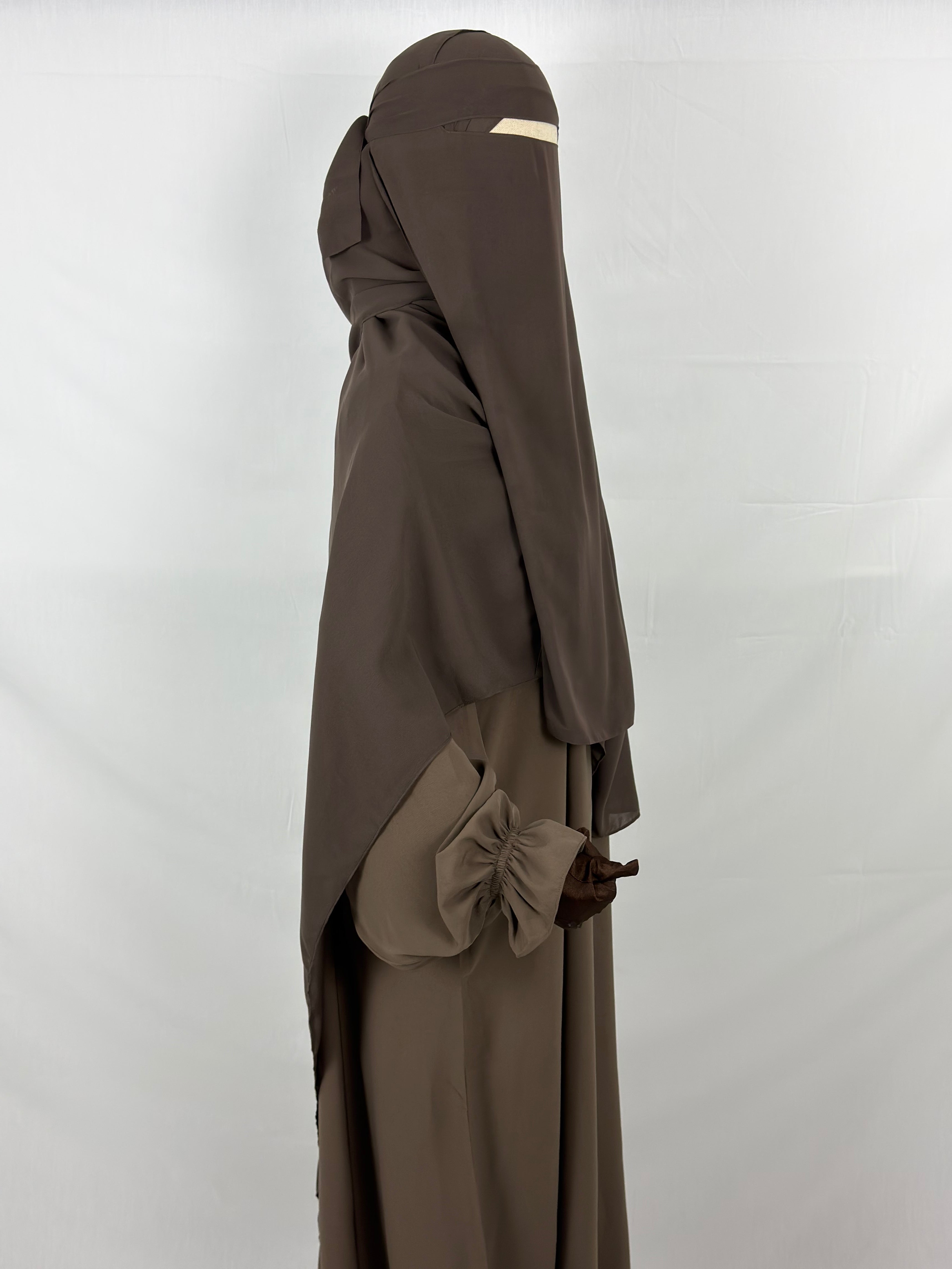 Single Layer Niqab (No Pinch)
